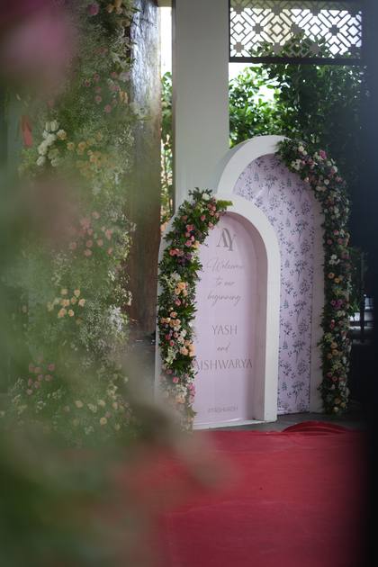 Signage and Gate / Entrance — wedding decor — Westin